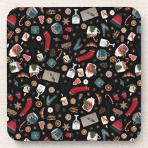 Dark Hygge Christmas Pattern