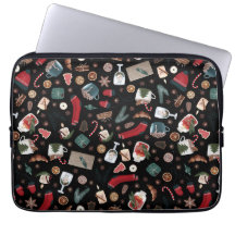 Dark Hygge Christmas Pattern