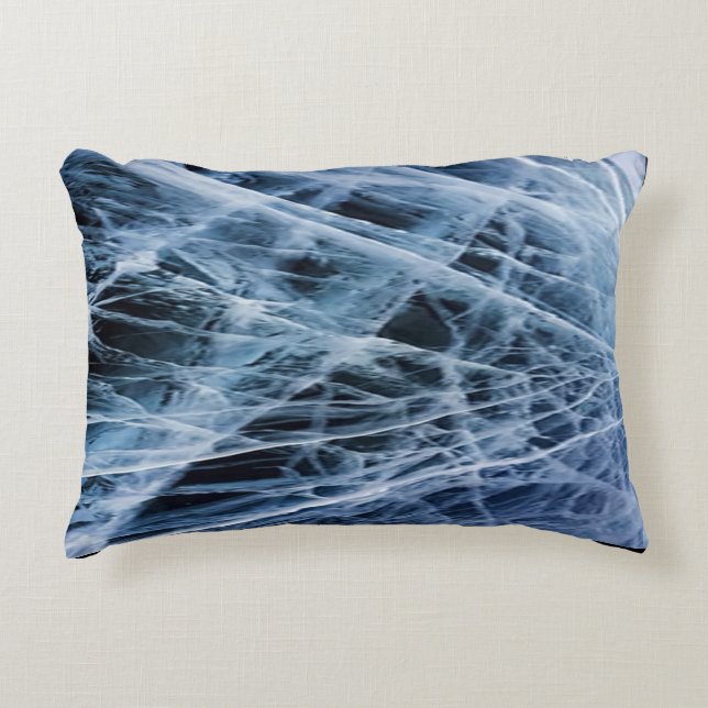 Dark Ice  Accent Pillow (Front)