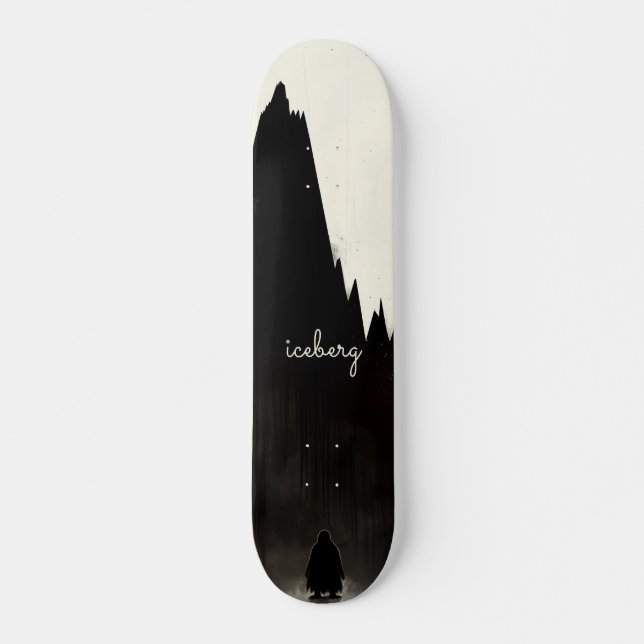 Dark Iceberg Skateboard (Front)