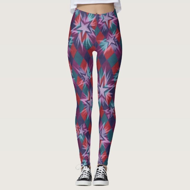 Dark Jester all over print leggings (Front)