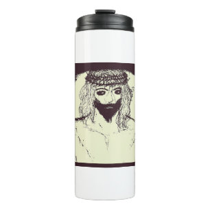 Dark jesus will save the world and alternate world thermal tumbler