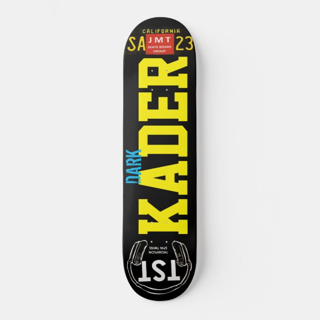DARK KADER Skateboard (Front)