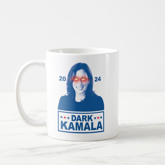 Dark Kamala 2024 Coffee Mug (Left)