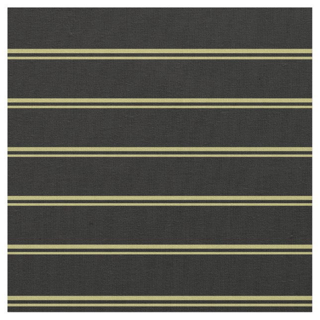 Dark Khaki and Black Coloured Pattern Fabric (Close Up)