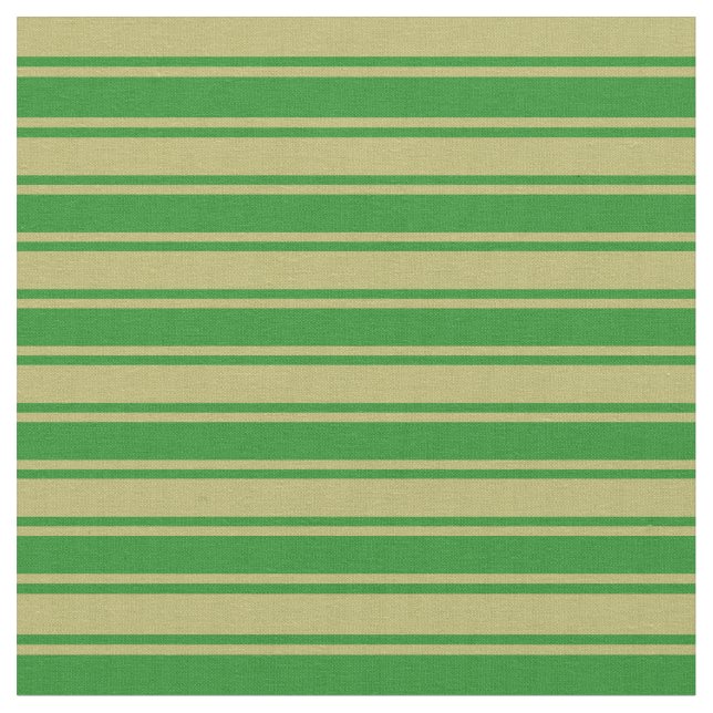 Dark Khaki & Forest Green Coloured Pattern Fabric (Close Up)