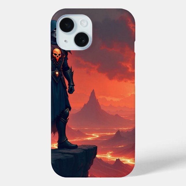 Dark Knight of Flame Case-Mate iPhone Case (Back)