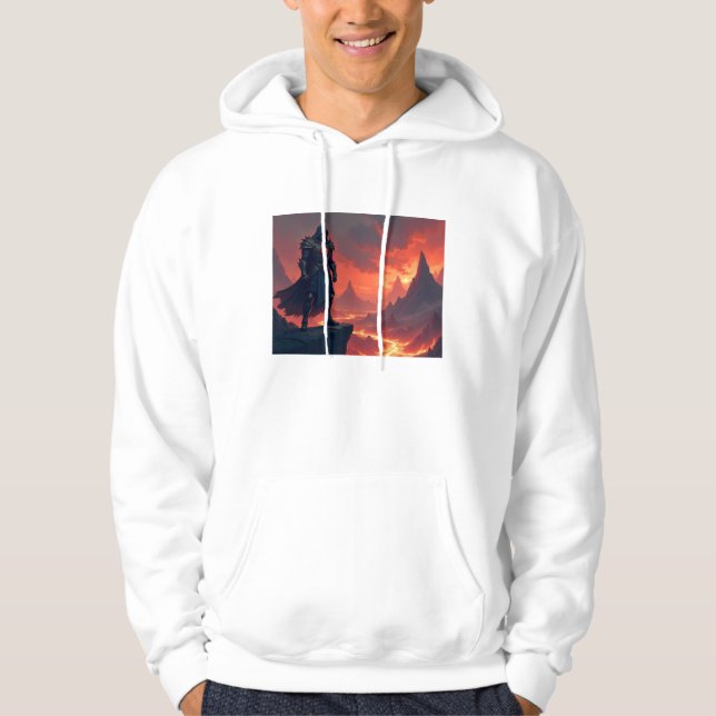 Dark Knight of Flame Hoodie (Front)