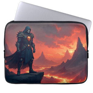 Dark Knight of Flame Laptop Sleeve