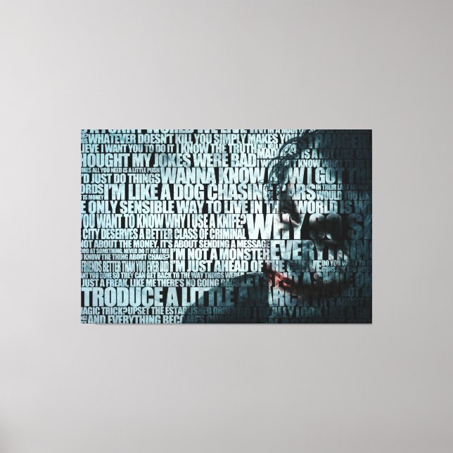 Dark knight Premium Wrapped Canvas (Gloss) (Front)