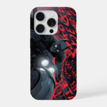 Dark Knight Superhero Phone Case – Minimal Black 