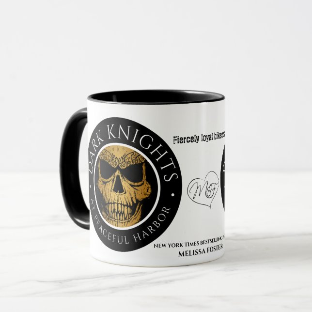 Dark Knights Logo Mug (Front Left)