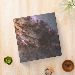 Dark Lanes Of Dust Crisscross Centaurus A Galaxy. Binder