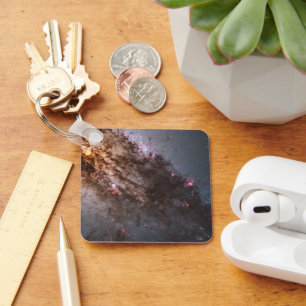 Dark Lanes Of Dust Crisscross Centaurus A Galaxy. Keychain