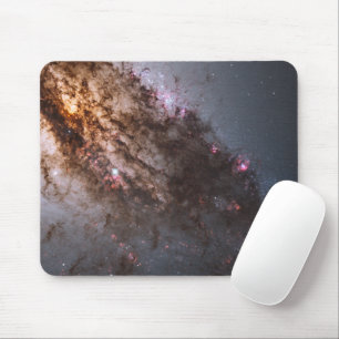 Dark Lanes Of Dust Crisscross Centaurus A Galaxy. Mouse Pad