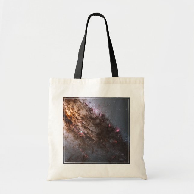 Dark Lanes Of Dust Crisscross Centaurus A Galaxy. Tote Bag (Front)