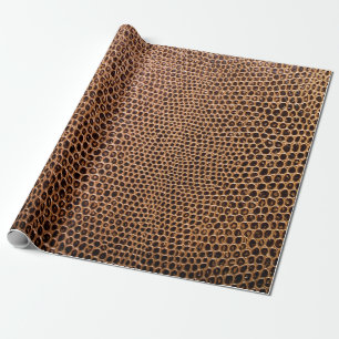 dark leather background wrapping paper