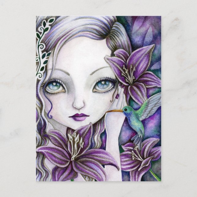 Dark Lilies - Postcard (Front)
