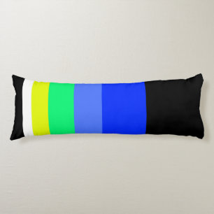 Dark lines body pillow