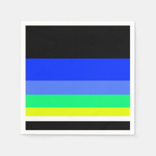 Dark lines napkin