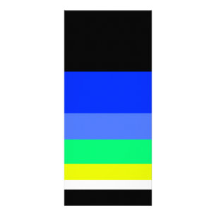 Dark lines rack card