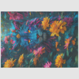 Dark Lion Tissue Paper