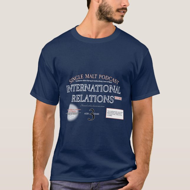 Dark Logo/"Read Responsibly" Dark Men's Shirts (Front)