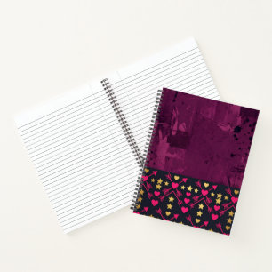Dark Love Split Notebook