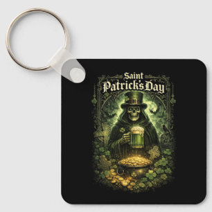 Dark Luck of Saint Patrick Keychain