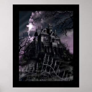 "Dark Mansion" Poster