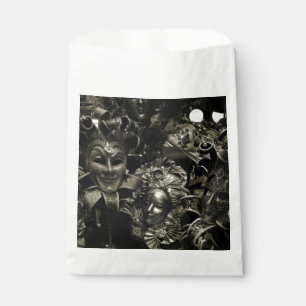 Dark Masquerade Masks Favour Bag