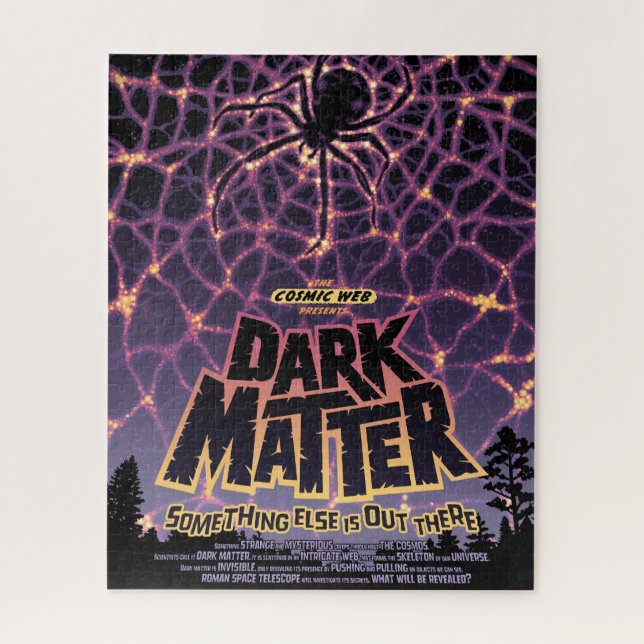 Dark Matter Poster. Jigsaw Puzzle (Vertical)
