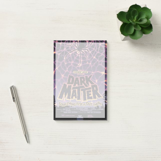 Dark Matter Poster. Post-it Notes (Office)