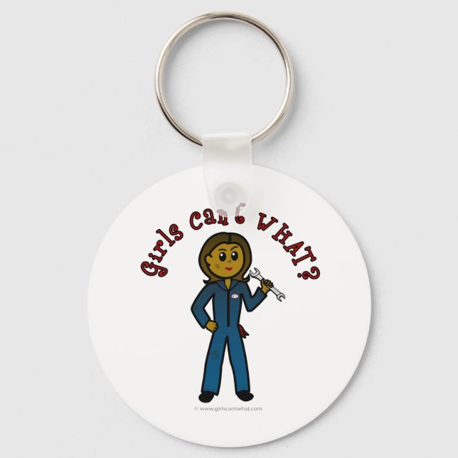 Dark Mechanic Keychain (Front)