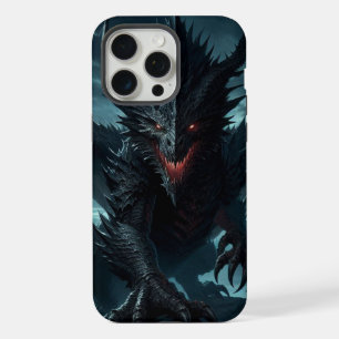 Dark, Medieval Dragon  iPhone 15 Pro Max Case