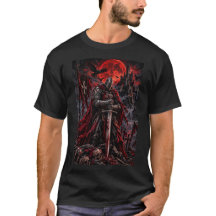 Dark Medieval Knight Halloween – Gothic Warrior.