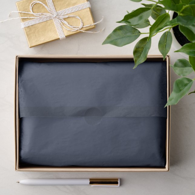 Dark Midnight Blue Tissue Paper (Gift)