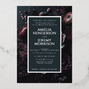 Dark Moody Floral