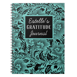 Dark Moody Foliage Gratitude Journal