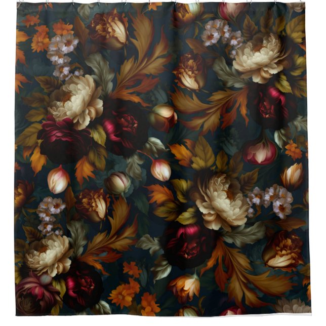 Dark Moody Gothic Vintage Floral Garden (Front)