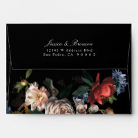 Dark Moody Romantic Floral Dutch Painterly Wedding