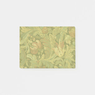 Dark Moody Vintage Floral Botanical Pattern Post-it Notes