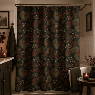 Dark Moody Vintage Floral Gothic Cottage