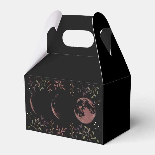 Dark Moon Phases   Favor Box (Front Side)