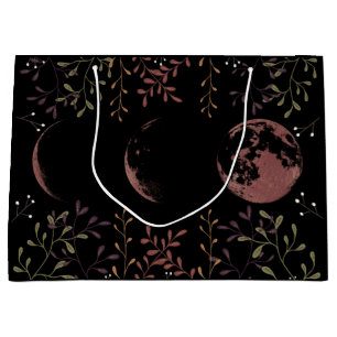 Dark Moon Phases  Large Gift Bag