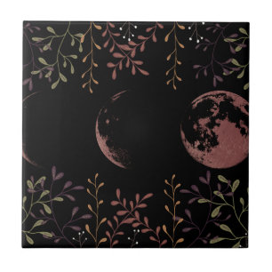 Dark Moon Phases Tile