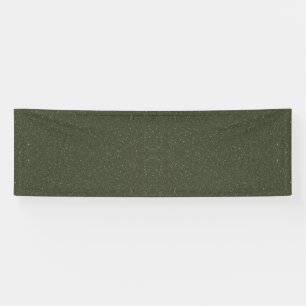 Dark Moss Green Noise Effect Banner – Customizable