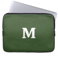 Dark Moss Green Solid Colour