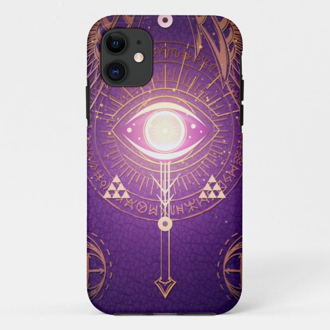 Dark Mystical Arcane Eye of Eternity Case-Mate iPhone Case (Back)