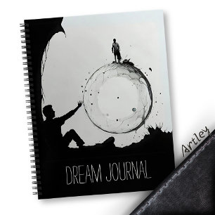 Dark Mystical Men's Dream Journal Meditation 